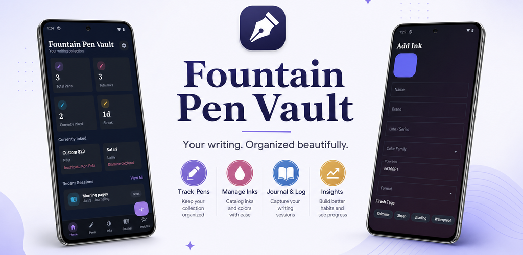 Fountain Pen Vault promotional banner